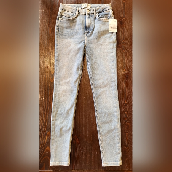 NWT Free People We the FreeMontana Skinny Jean in Sunday BlueSize 25 - Picture 2 of 8